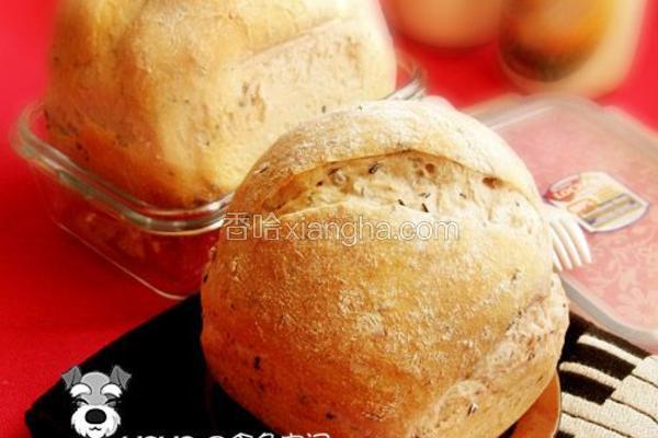 黑米杂粮面包