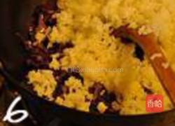 紫包菜腊肠炒饭的做法图解6