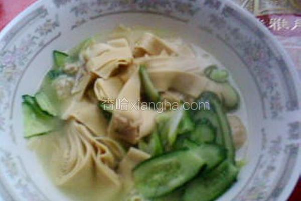 鸡汤干豆腐