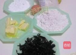 海苔椰奶小饼干的做法图解1