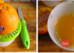 鲜橙果冻水果杯的做法图解2