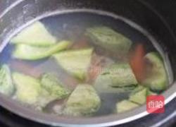 黄豆鼠瓜蛤蜊汤的做法图解4