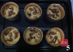 桃仁麦芬蛋糕的做法图解5