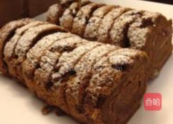 咖啡核桃蛋糕卷的做法图解9