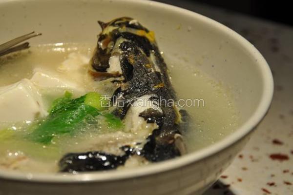 豆腐昂刺鱼汤
