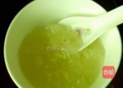 玫瑰皂角米果冻的做法图解1