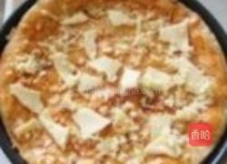 樱桃番茄香蕉批萨的做法图解5