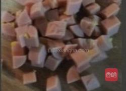 莴苣叶炒饭的做法图解5