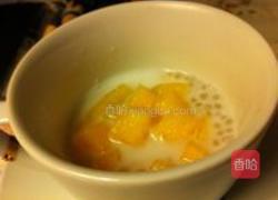 哈蜜瓜椰浆西米露的做法图解3