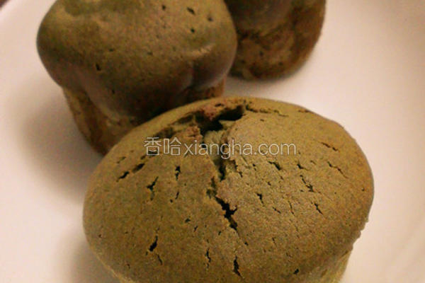面包机版抹茶玛德琳（未冷藏版）
