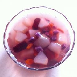 红枣紫薯雪梨饮的做法[图]