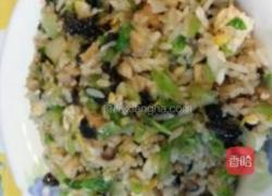 紫菜炒饭的做法图解4