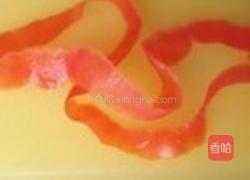 西红柿花的做法图解3