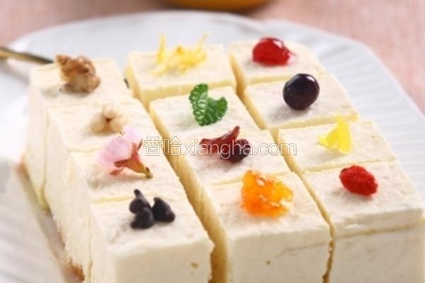 豆腐冻芝士蛋糕