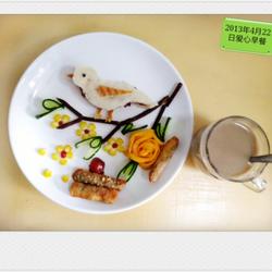 枝头上的小鸟的做法[图]