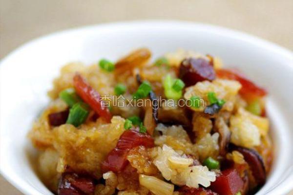 生炒腊味糯米饭