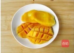 椰浆芒果紫米粥的做法图解2