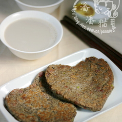 黑豆浆&黑豆培根饼的做法[图]