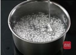 草莓西米冻布丁的做法图解2