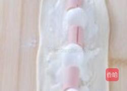 奶酪火腿鹌鹑蛋咸面包的做法图解2