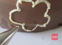 巧克力慕斯刷绣蛋糕的做法图解29