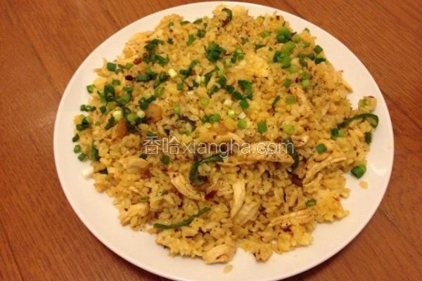 鸡丝蛋炒饭