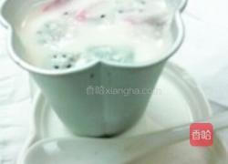 火龙果胚芽布丁的做法图解6