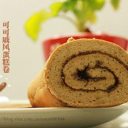 可可戚风蛋糕卷的做法[图]