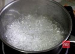 焗荔蓉西米布甸的做法图解3
