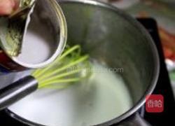 焗荔蓉西米布甸的做法图解7