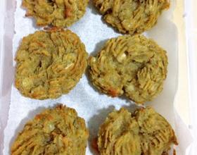 绿豆粗粮饼