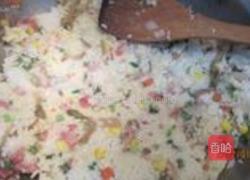 培根榨菜蛋炒饭的做法图解7