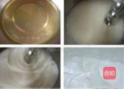 蜜枣戚风蛋糕卷的做法图解4