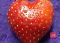 麦片紫薯草莓大福的做法图解3