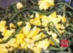 香炒蕨菜的做法图解4