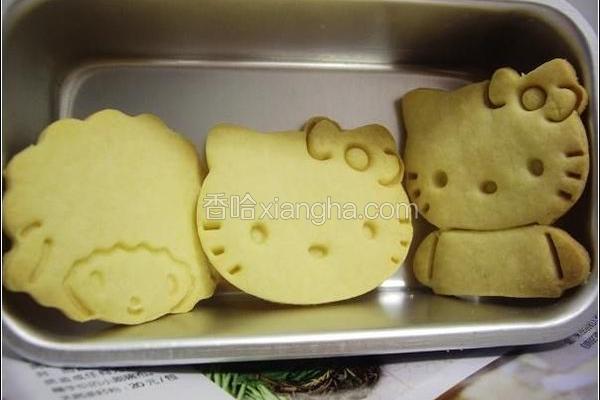 凯蒂猫卡通饼干