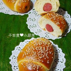 炼奶老面火腿面包卷的做法[图]