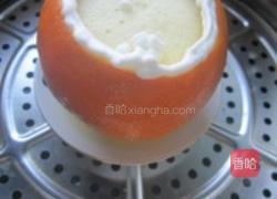 草莓香橙蒸蛋糕的做法图解15