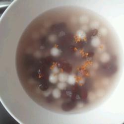 蜜豆桂花元宵的做法[图]