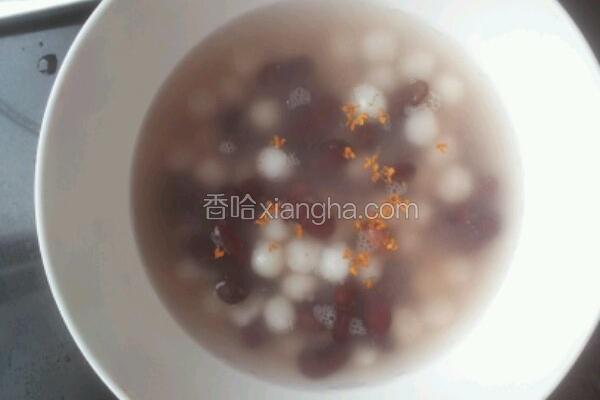 蜜豆桂花元宵