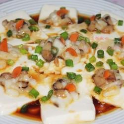 龙利香菇蒸豆腐～～春季美食的做法[图]