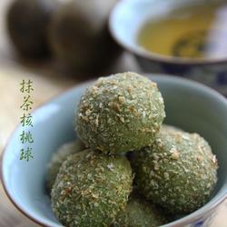抹茶核桃球的做法[图]