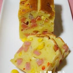 火腿蔬菜咸味蛋糕的做法[图]