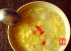 醪糟汤圆炖蛋的做法图解4