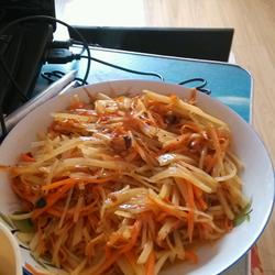 萝卜土豆丝的做法[图]