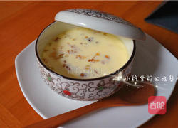 桃胶雪莲子牛奶炖蛋的做法图解8