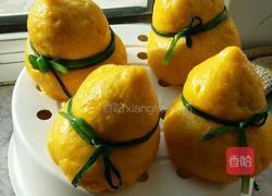 南瓜葫芦娃豆沙包的做法图解8