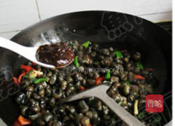 紫苏炒青螺的做法图解12