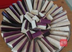 蒜蓉茄子蒸肉丸的做法图解3