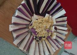 蒜蓉茄子蒸肉丸的做法图解5